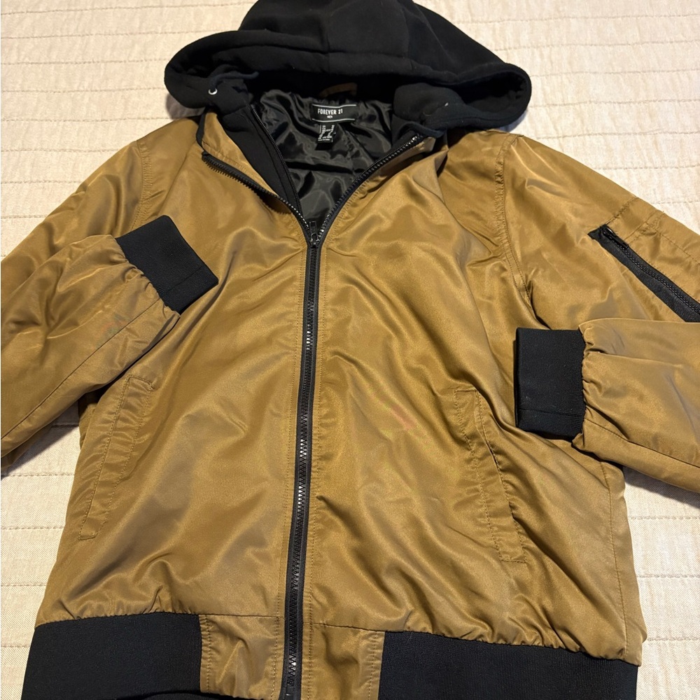 Forever 21 Multi-layer lightweight bomber jacket